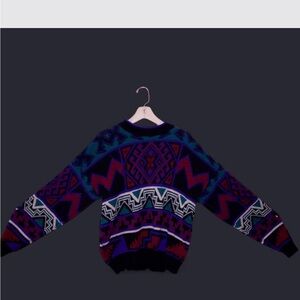 Men's Multicolor Patterned Sweater